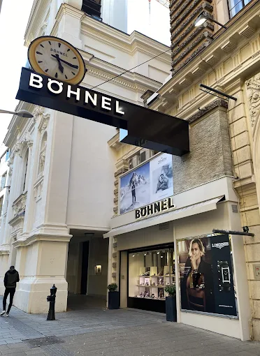 Juwelier Böhnel – Geschäftsfassade an der Mariahilferstraße
